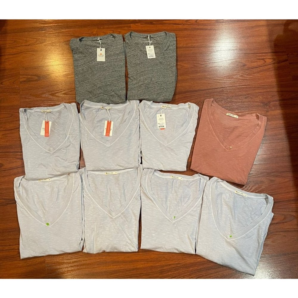 MARINE LAYER LOT OF 10 SHIRTS SIZE MEDIUM